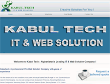 Tablet Screenshot of kabultech.org